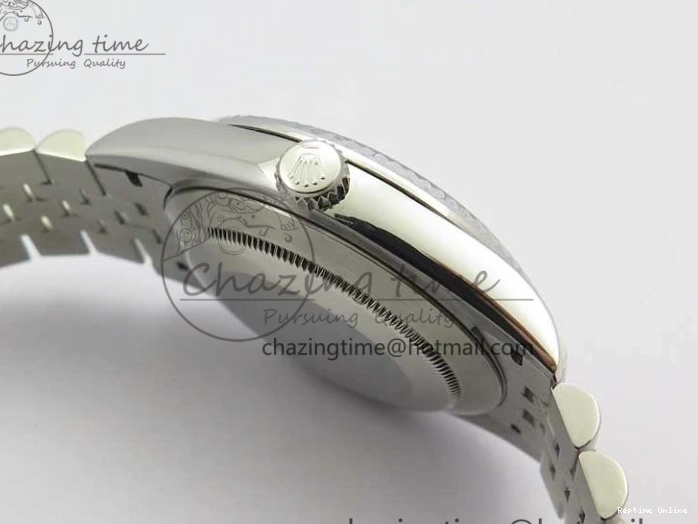 1225 EasyCare DateJust 41mm 126334 SS BP Maker 1:1 Best Edition New Version Blue Crystal Dial on Jubilee Bracelet 3022